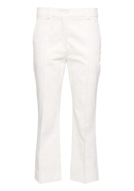 White mid-rise cropped trousers Maxmar Sportmax - women MAXMARA SPORTMAX | 2412131052600001